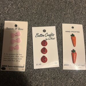 Miscellaneous buttons.